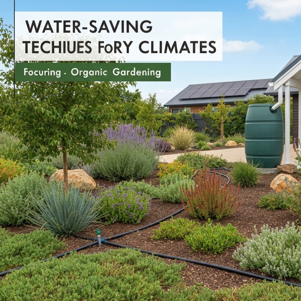 Water-Saving Techniques for Dry Climates