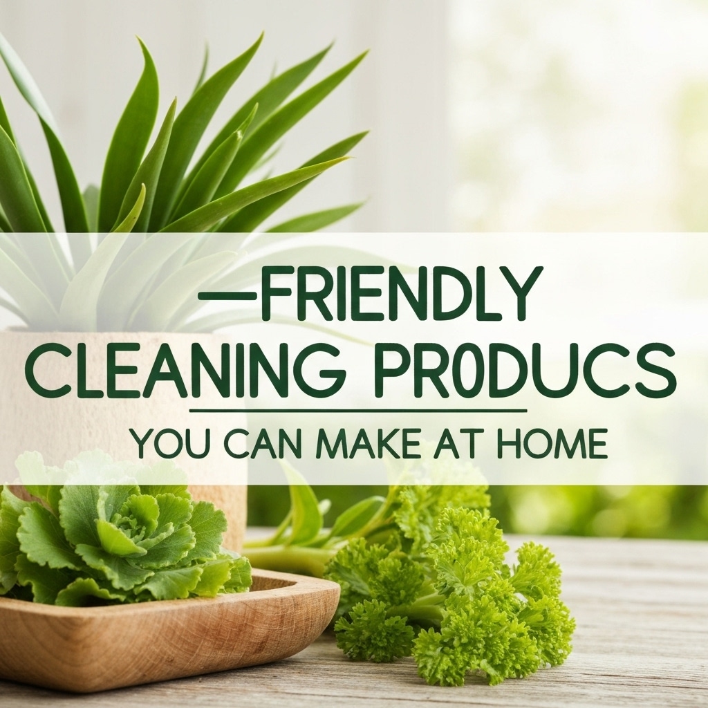 Eco-Friendly Cleaning Products You Can Make at Home